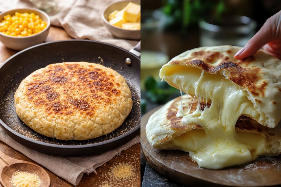 Esse Pão na Frigideira Ficou Pronto em Minutos e Todo Mundo Amou
