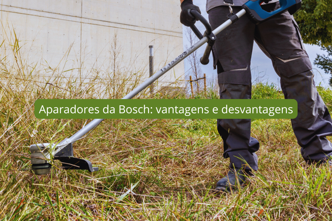 Aparadores da Bosch: vantagens e desvantagens