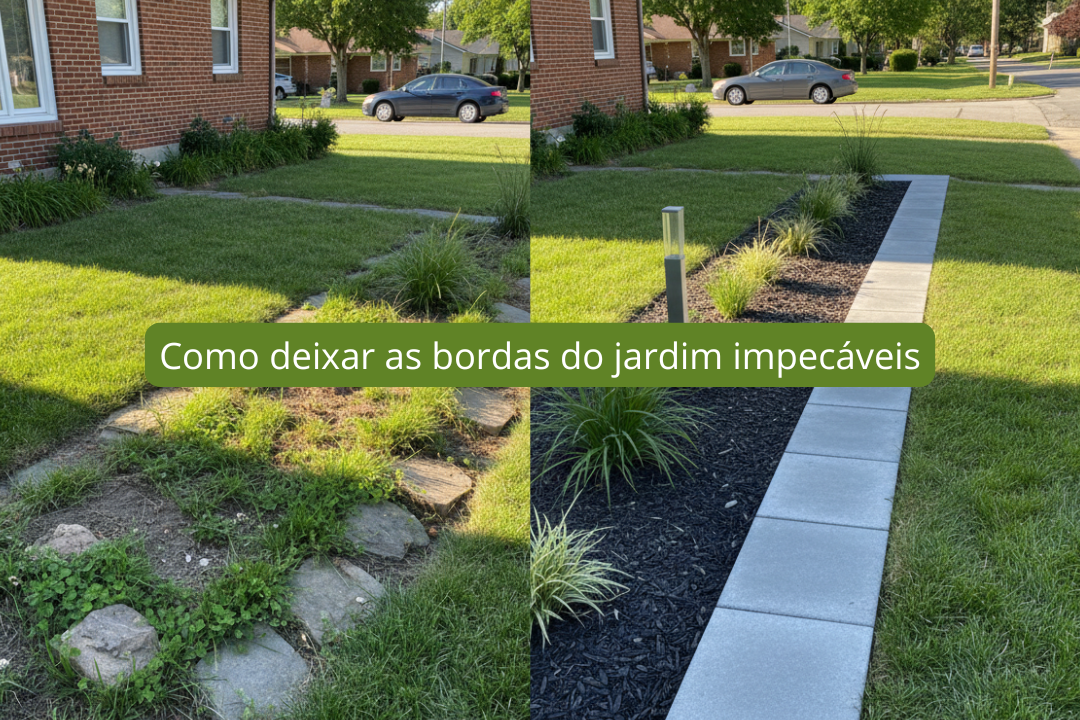 Como deixar as bordas do jardim impecáveis