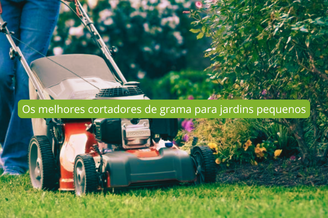 Os melhores cortadores de grama para jardins pequenos